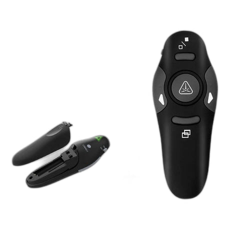 Tuff-Luv Wireless Presenter Remote with Red Laser Pointer Black MF3881