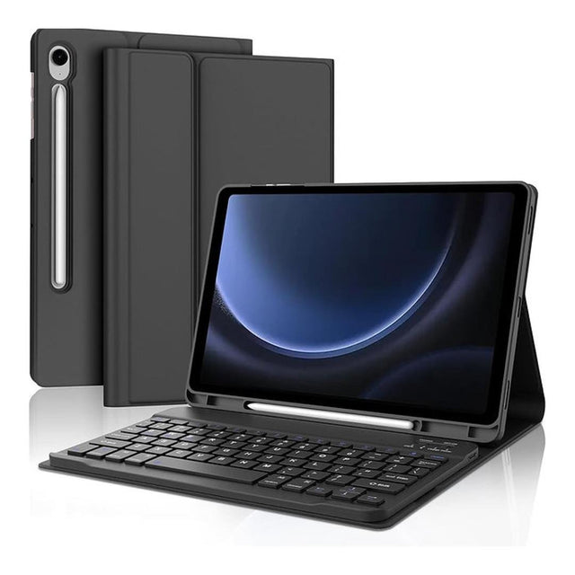 Tuff-Luv MF3945 13-inch Bluetooth Keyboard Case for the Samsung Tab S10 Black