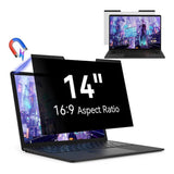 Tuff-Luv 14-inch Magnetic Notebook Privacy Screen Filter MF3984