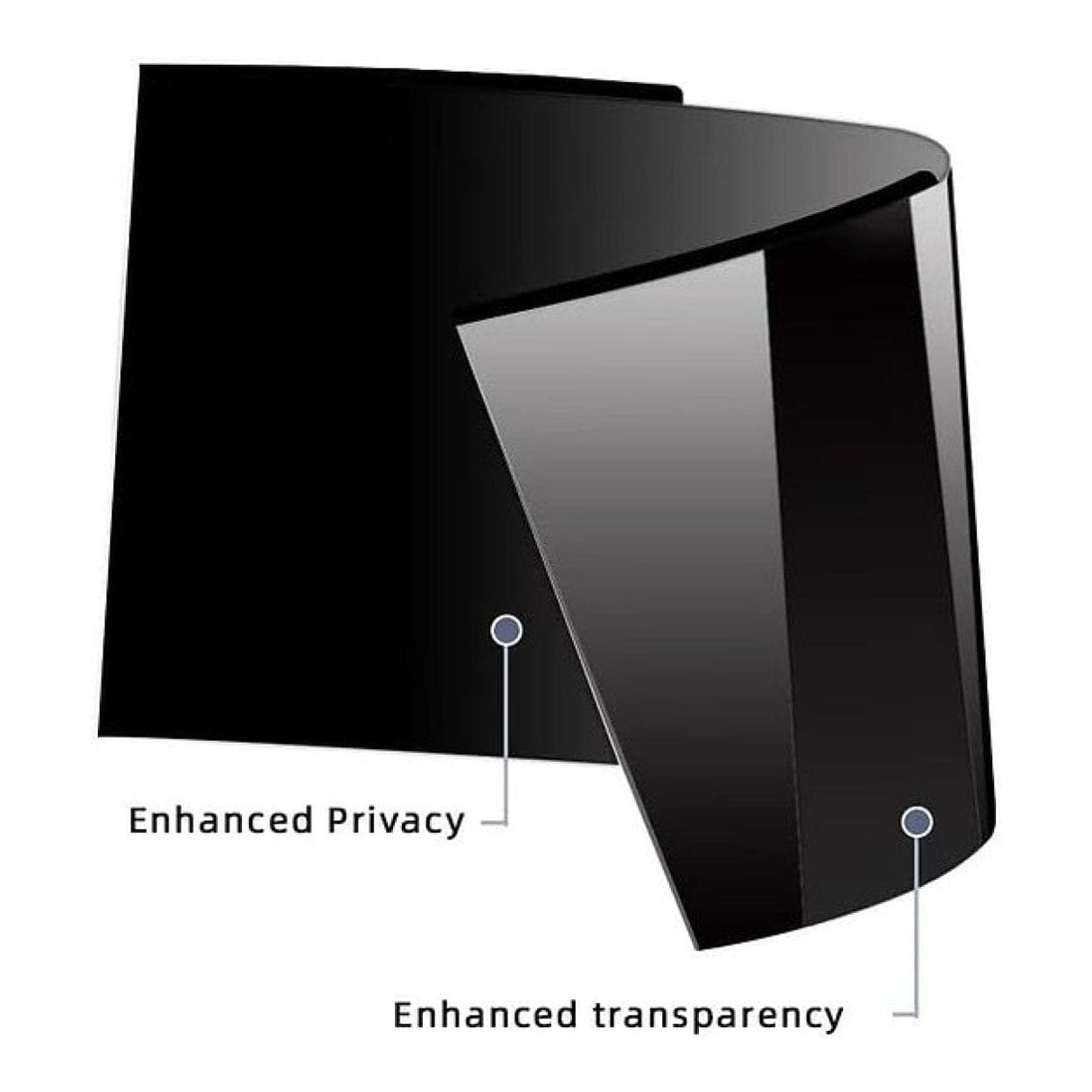 Tuff-Luv Universal 23-inch Magnetic Monitor Privacy Screen MF3990