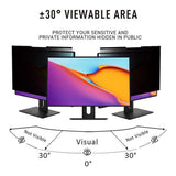 Tuff-Luv 27-inch Magnetic Privacy Screen Filter for Monitor MF3997
