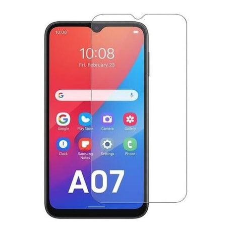 Tuff-Luv 2.5D Full Screen Clear Tempered Glass for Samsung Galaxy A07 MF4078