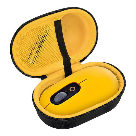 Tuff-Luv EVA Shockproof Hard Shell Mice Travel Case Black and Yellow MF4089