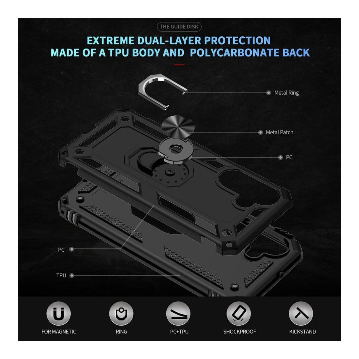 Tuff-Luv MF4149 2.5D Tempered Glass Screen Protector Clear