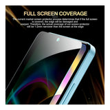 Tuff-Luv 2.5D Privacy Tempered Glass Screen Protector for Samsung Galaxy A17 5G Dark Privacy MF4150