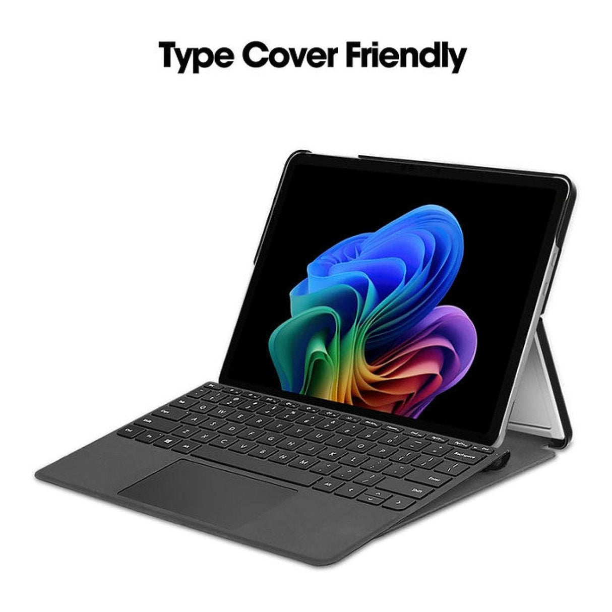 Tuff-Luv Slim Folio Case with Pen Holder for Surface Pro 12 Black MF4153