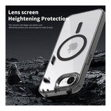 Tuff-Luv Tough Acrylic 2-Tone MagSafe Case for Apple iPhone 16e/17e Clear/Black MF4171