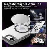 Tuff-Luv Tough Acrylic 2-Tone MagSafe Case for Apple iPhone 16e/17e Clear/Black MF4171