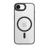 Tuff-Luv Tough Acrylic 2-Tone MagSafe Case for Apple iPhone 16e/17e Clear/Black MF4171
