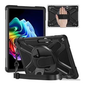 Tuff-Luv Armour Jack Rugged Case with Shoulder Strap and Stand for Microsoft Surface Pro Black MF4180