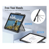 Tuff-Luv Rugged Protective Case with Shoulder Strap and Pen Holder for Microsoft Surface Pro 12 Clear MF4181
