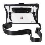 Tuff-Luv Rugged Protective Case with Shoulder Strap and Pen Holder for Microsoft Surface Pro 12 Clear MF4181