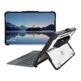 Tuff-Luv Rugged Protective Case with Shoulder Strap and Pen Holder for Microsoft Surface Pro 12 Clear MF4181