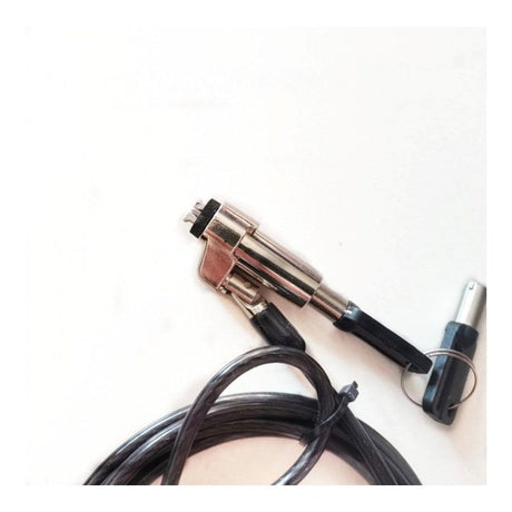 Tuff-Luv 1.8m Nano Slot Anti-Theft Steel Security Notebook Lock Cable with Keys MF4182