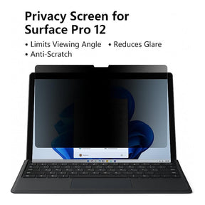 Tuff-Luv Privacy Screen Protector Compatible with Microsoft Surface Pro 12 MF4183