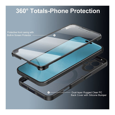 Tuff-Luv MagSafe Case with Built-in Screen Protector for iPhone 17 Pro Max MF4194