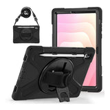 Tuff-Luv Armour Jack Rugged Case with Shoulder Strap for Galaxy Tab S11 X730/X736 Black MF4205