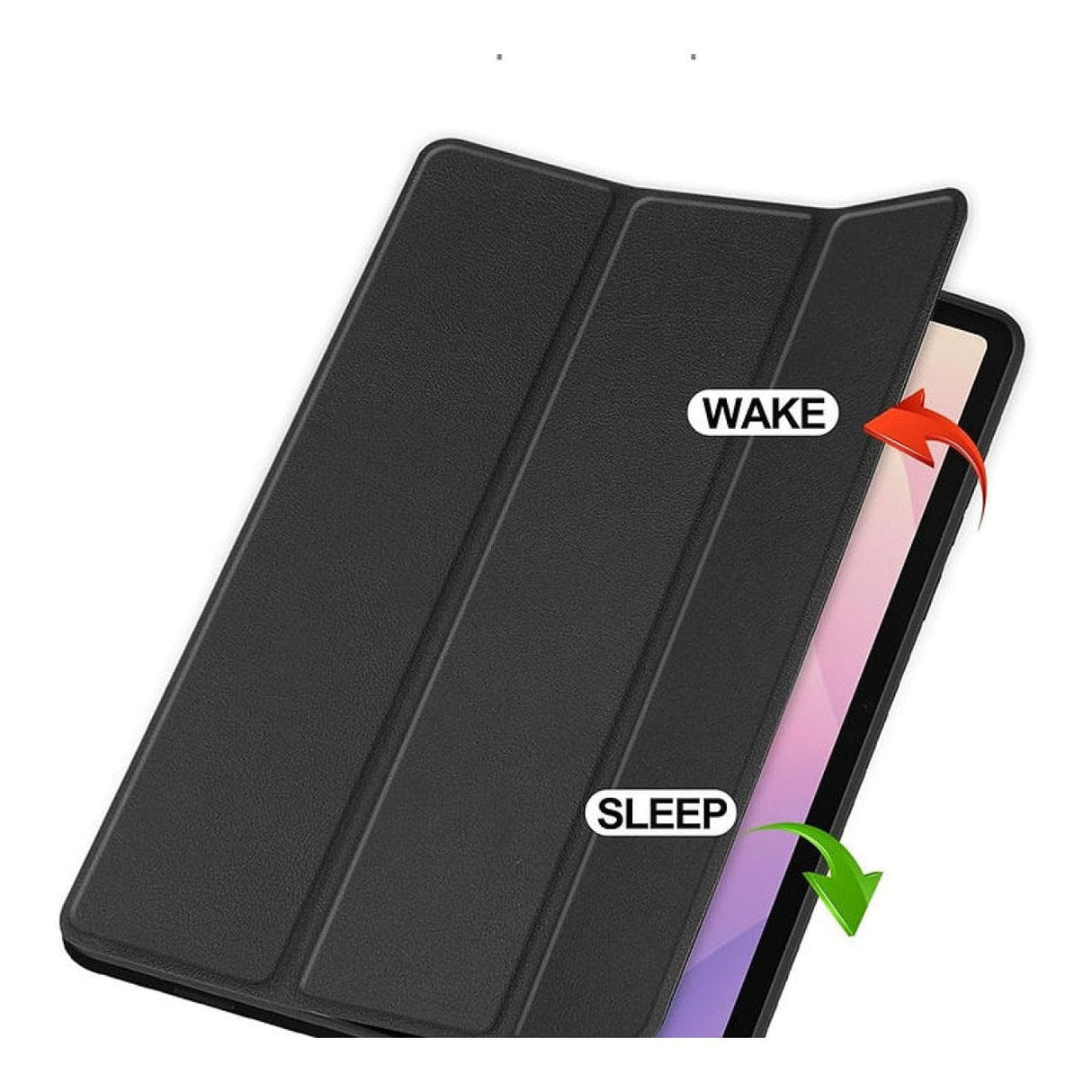 Tuff-Luv Essentials Folio Case with Pen Slot For Galaxy Tab S11 X730/ X736 Black MF4208