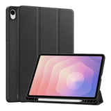Tuff-Luv Essentials Folio Case with Pen Slot For Galaxy Tab S11 X730/ X736 Black MF4208