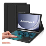 Tuff-Luv Backlit Wireless Keyboard with Touchpad For Galaxy Tab A11 SM-X133/X135 MF4218