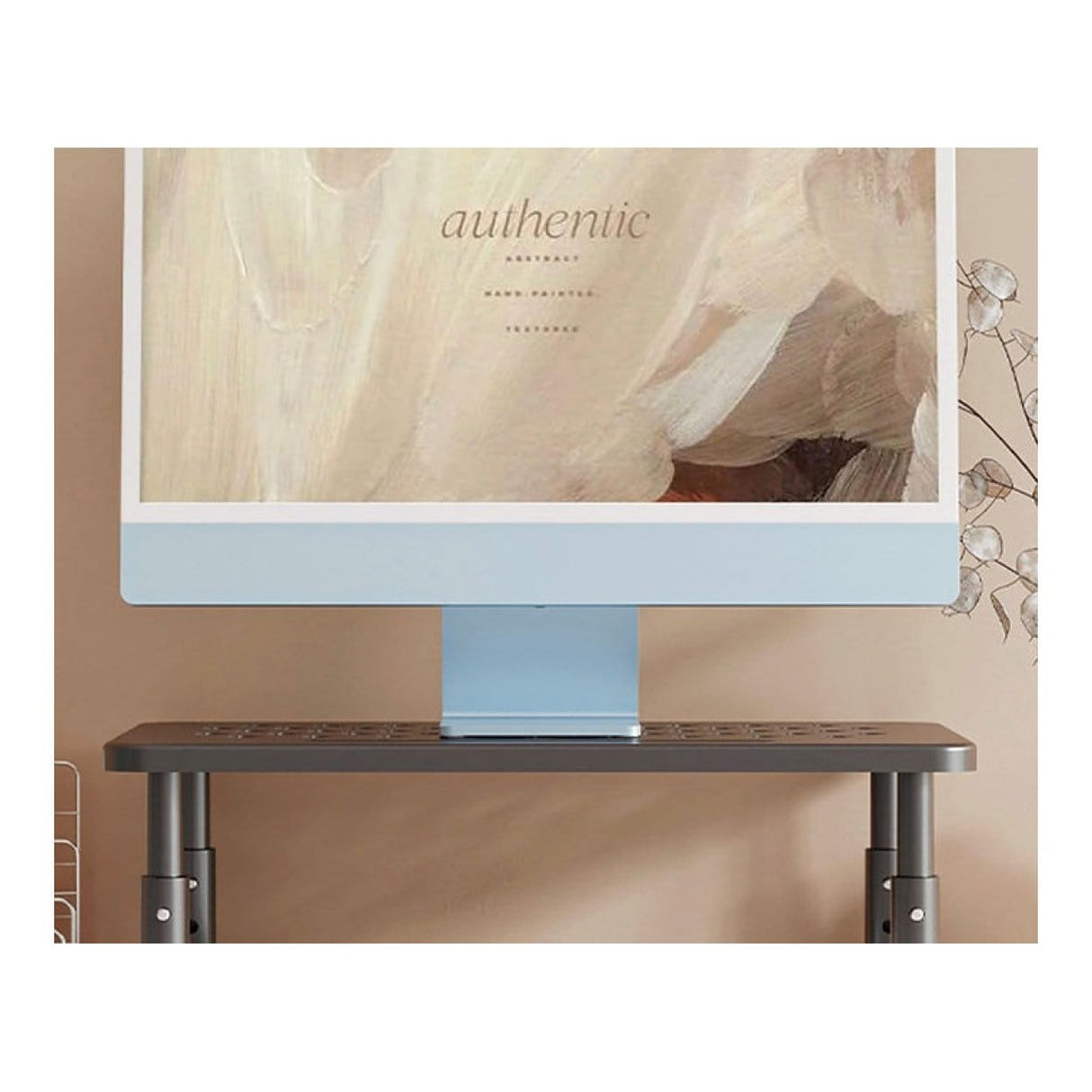 Tuff-Luv 20Kg Adjustable PC Monitor Stand Riser Black MF4234