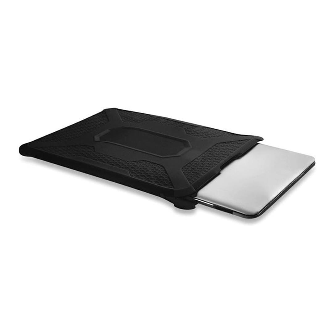 Tuff-Luv 12-inch Rugged Silicone Notebook Sleeve for Chromebook Black MF4248