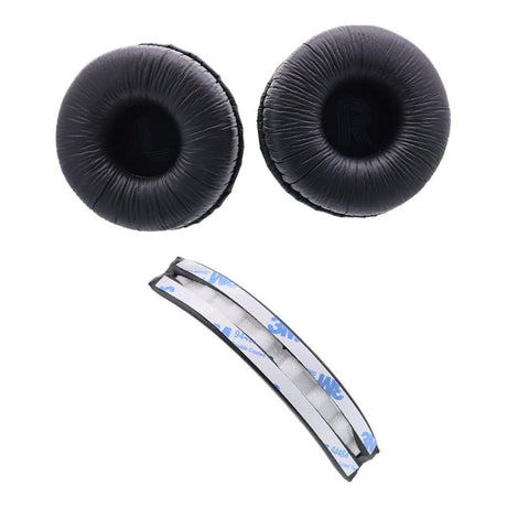 Tuff-Luff Replacement Earpads and Headband Cushion Compatible with JBL Tune Black MF4255
