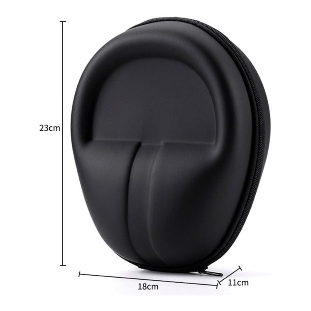 Tuff-Luv SoundForm Rugged EVA Foldable Large Headphone Carry Case Black MF4268