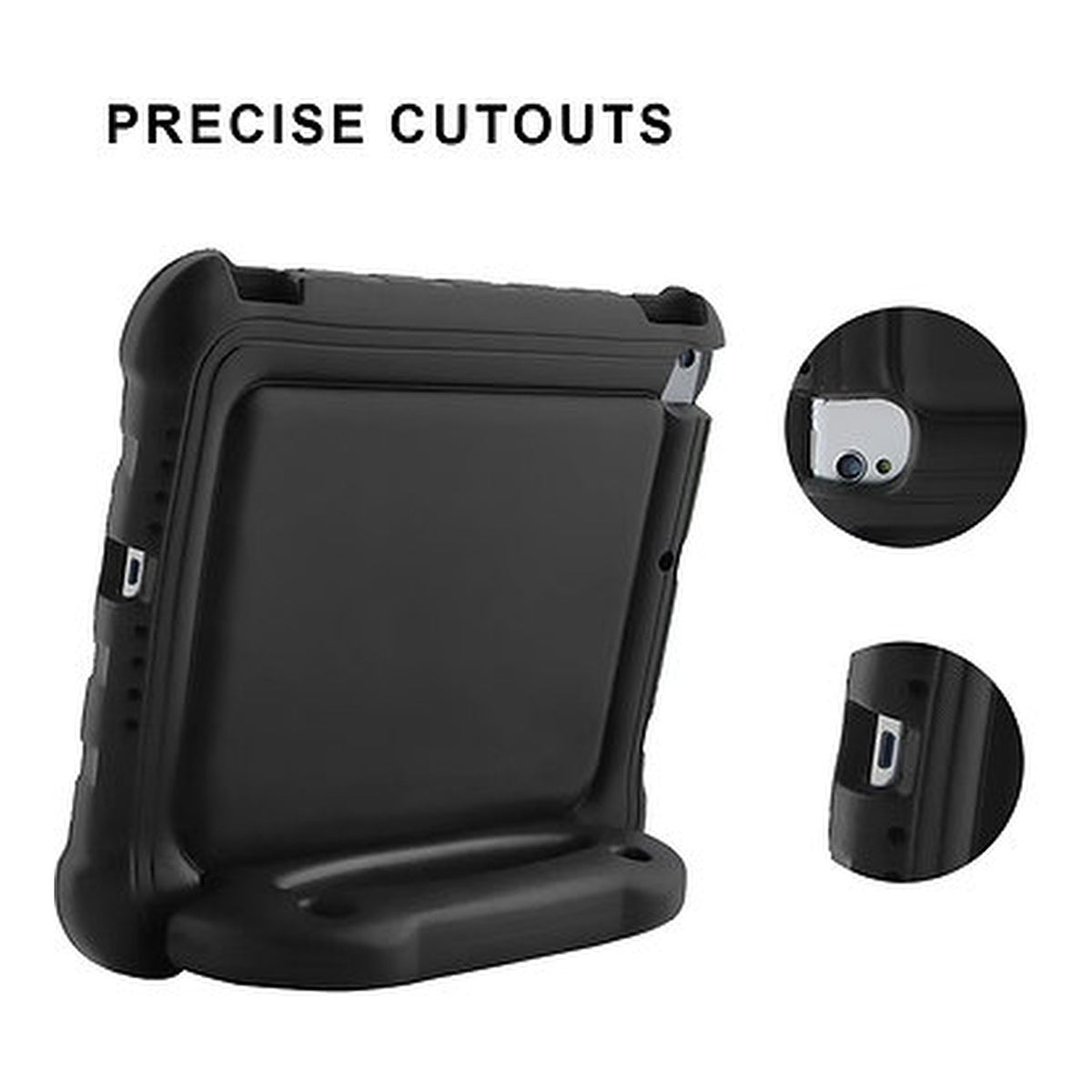 Tuff-Luv Kids EVA Rugged Shockproof Handle Case for Apple iPad 11th Gen (A16) 11-inch Black MF4273