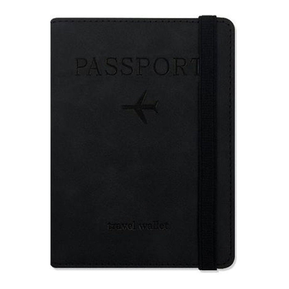 Tuff-Luv RFID Passport Holder and Luggage Tag Set Black MF4281