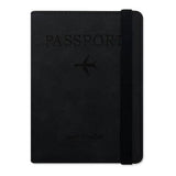 Tuff-Luv RFID Passport Holder and Luggage Tag Set Black MF4281