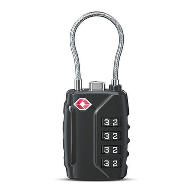 Tuff-Luv TSA 4-Digit Combination Luggage Locks 2-Pack Black MF4293