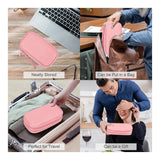 Tuff-Luv Essential Waterproof Travel Charger/PowerBank and Cable Organizer Pink MF4305