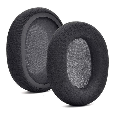 Tuff-Luv Replacement Fabric Ear Pads for Steel Series Arctis 3/5/7/9/1/Pro Headsets Black MF4333