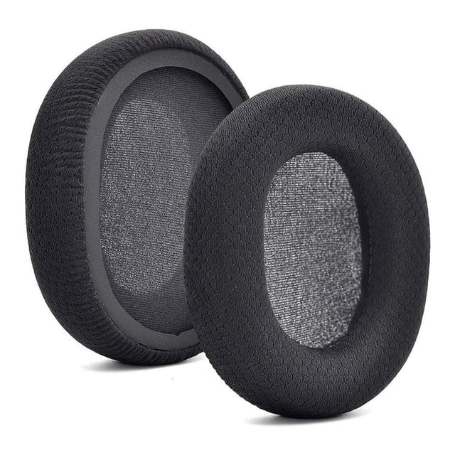 Tuff-Luv Replacement Fabric Ear Pads for Steel Series Arctis 3/5/7/9/1/Pro Headsets Black MF4333