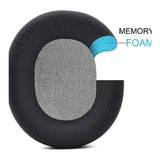 Tuff-Luv Replacement Fabric Ear Pads for Steel Series Arctis 3/5/7/9/1/Pro Headsets Black MF4333