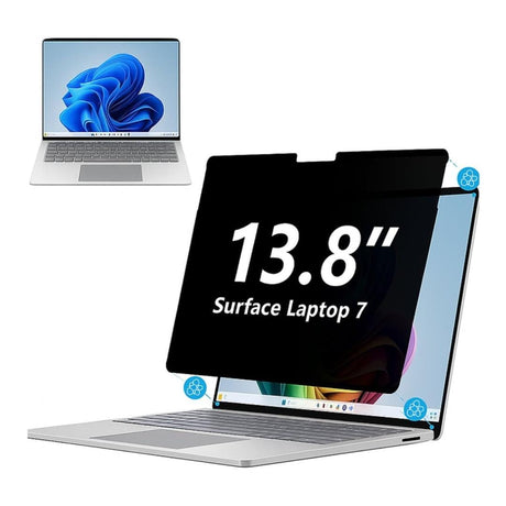 Tuff-Luv 13.8-inch 2-Way Magnetic Privacy Screen Filter for Microsoft Surface 7 MF4334