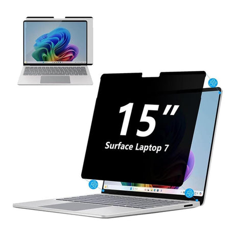 Tuff-Luv 15-inch 2-Way Magnetic Privacy Screen Filter for Microsoft Surface 7 MF4338