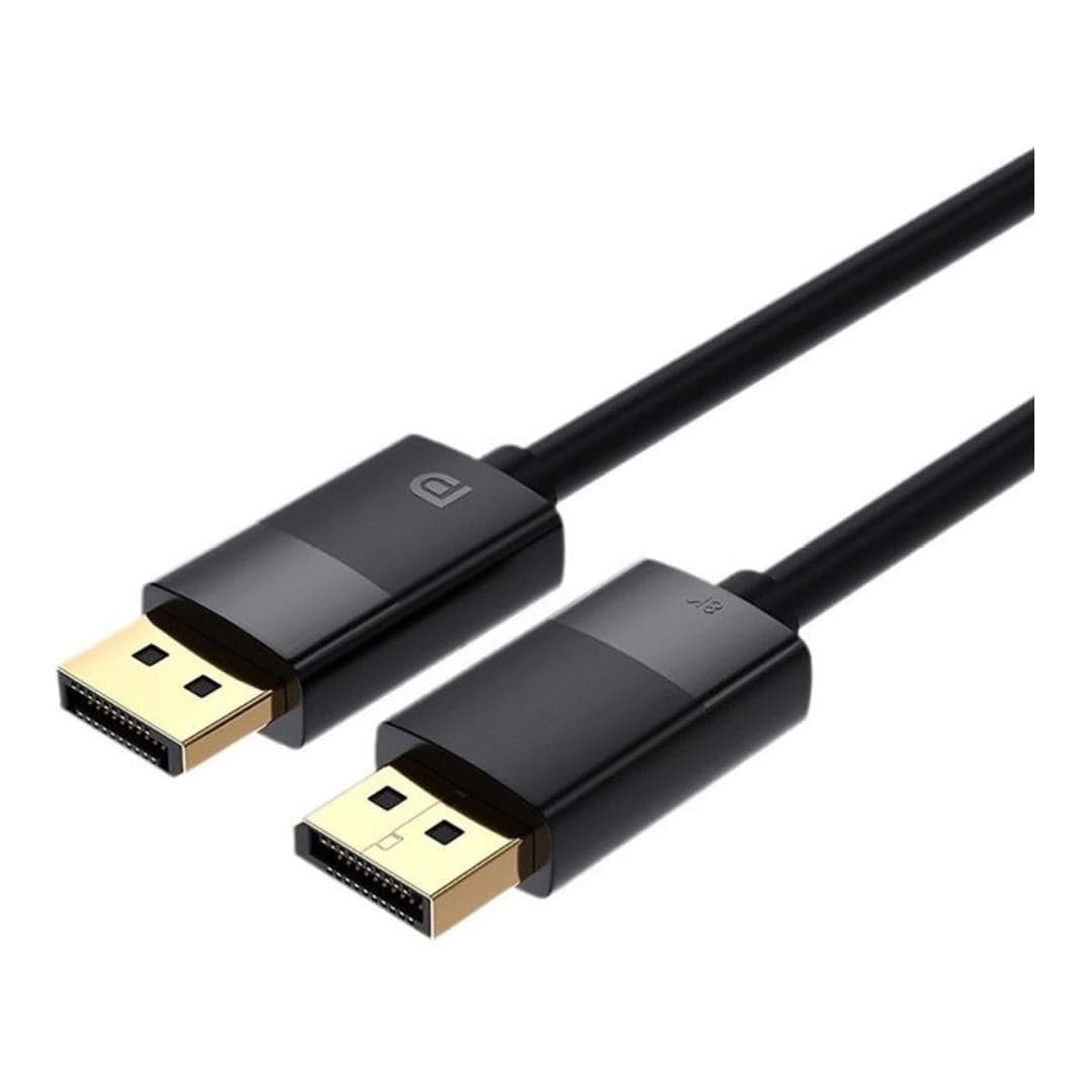 Tuff-Luv 1.5m Gold-Plated Male to Male DisplayPort Cable Black MF4339