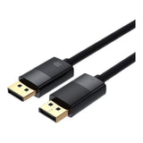Tuff-Luv 1.5m Gold-Plated Male to Male DisplayPort Cable Black MF4339