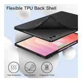Tuff-Luv 14.6-inch Folio Case for Samsung Galaxy Tab S11 Ultra with S Pen Holder Black MF4386