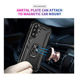 Tuff-Luv Rugged Case with Stand for Samsung Galaxy A37 5G Black MF4397
