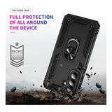 Tuff-Luv Rugged Case with Stand for Samsung Galaxy A57 5G Black MF4398