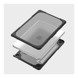 Tuff-Luv Rugged Neo Armour Protective Notebook Case with Stand Black MF4406