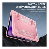 Tuff-Luv Rugged Neo Armour Protective Notebook Case with Stand Pink MF4408