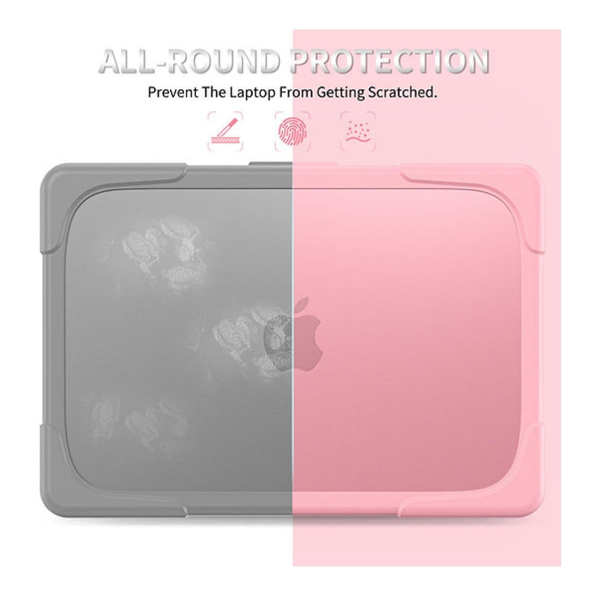 Tuff-Luv Rugged Neo Armour Protective Notebook Case with Stand Pink MF4408