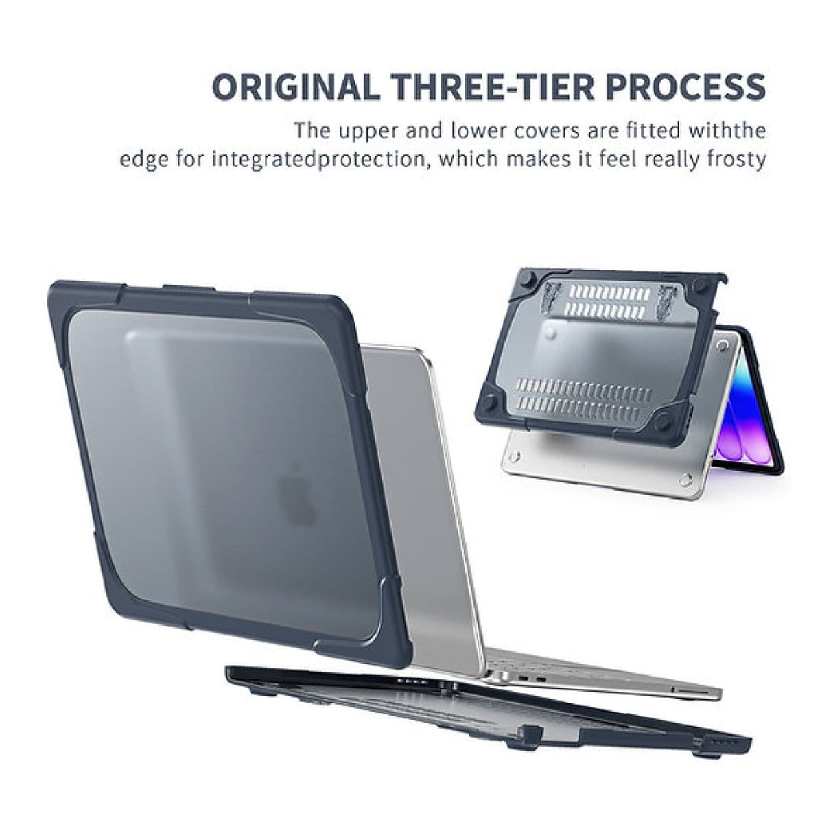Tuff-Luv Rugged Neo Armour Protective Notebook Case with Stand Inigo MF4409