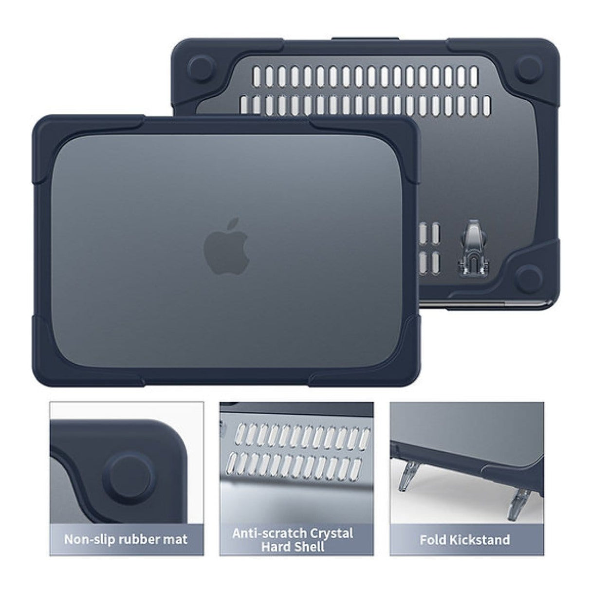 Tuff-Luv Rugged Neo Armour Protective Notebook Case with Stand Inigo MF4409