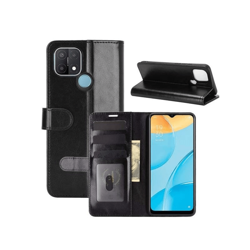 Tuff-Luv Rugged Armour Case with Stand for OPPO A15/A15S/A35 4G Black MF445