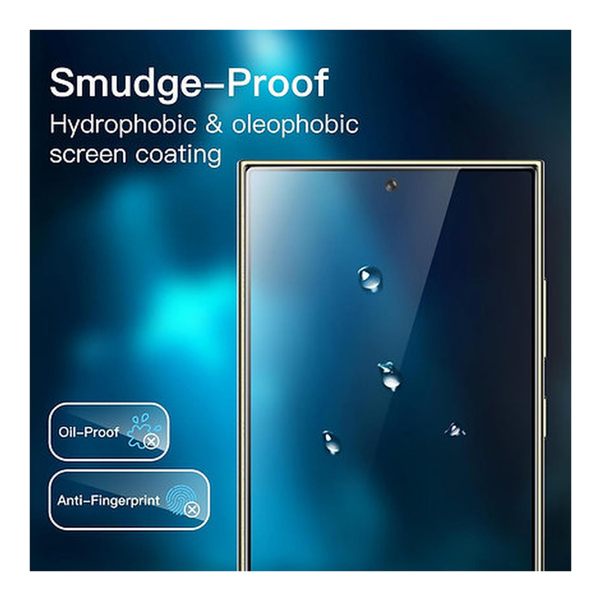 Tuff-Luv 2.5D Tempered Glass Screen Protector for Samsung Galaxy S26 Ultra Clear MF4471